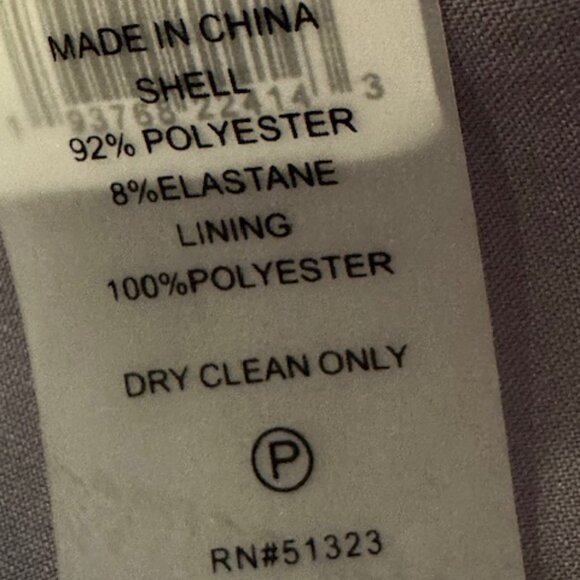 Vince Camuto Black White Gray Snake Skin Print Blazer Jacket Sz 12 NWT - Picture 14 of 16